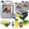 INSPEKTIONSKIT FILTER LIQUI MOLY ÖL 7L 5W-30 für BMW 5er F10 F18 528i 523i