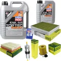 INSPEKTIONSKIT FILTER LIQUI MOLY ÖL 6L 5W-30 für BMW 4 Gran Coupe F36 420i 428i