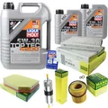 INSPEKTIONSKIT FILTER LIQUI MOLY ÖL 7L 5W-30 für BMW 5er F10 F18 528i 523i