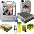 INSPEKTIONSKIT FILTER LIQUI MOLY ÖL 6L 5W-30 für BMW 4 Gran Coupe F36 420i 428i