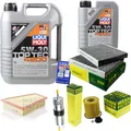 INSPEKTIONSKIT FILTER LIQUI MOLY ÖL 6L 5W-30 für BMW 5er F10 F18 520i F11
