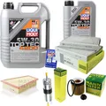 INSPEKTIONSKIT FILTER LIQUI MOLY ÖL 6L 5W-30 für BMW 5er F10 F18 520i F11