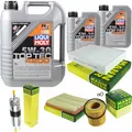 INSPEKTIONSKIT FILTER LIQUI MOLY ÖL 7L 5W-30 für BMW 4 Cabriolet F33 435i