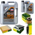 INSPEKTIONSKIT FILTER LIQUI MOLY ÖL 7L 5W-30 für BMW 5er F10 F18 535i