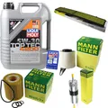 INSPEKTIONSKIT FILTER LIQUI MOLY ÖL 5L 5W-30 für BMW 3er E90 316i E91 E92