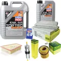 INSPEKTIONSKIT FILTER LIQUI MOLY ÖL 6L 5W-30 für BMW 5er F10 528i F11