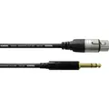Cordial Cfm 1.5 (1.50 m, 6.3mm Klinkenkabel, XLR Kabel) (CFM 1.5 FV)