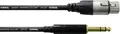 Cordial CFM 1,5 FV XLR Verbindungskabel [1x XLR-Buchse - 1x Klinkenstecker 6.35 mm] 1.50m Schwarz
