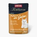 Animonda Vom Feinsten Adult Katzenfutter Gelee Huhn Pute 24x85g Taurin Vit D3