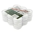 Hofer - Kerzen Teelichte Maxi tealight, in Metallhülsen, bis zu 8h Brenndauer, Durchmesser 57 mm, weiß - Pack a 36 Stück, Farbe Weiß,Tropffrei Wachskerzens, kein Duft, Hergestellt in Österreich