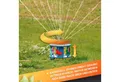 GRÜNTEK Kreisregner Karussell-Regner, Rasen-Sprinkler mit Schnellanschluss bis 175m², für Flächen bis 175 m², Praktischer Schnellanschluss