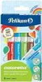 Pelikan Colorella Filzstift Schwarz - Blau - Braun - Grün - Rot - Gelb 6 Stück(e) (817059)