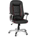 Chefsessel Relax Ab100 Kunstleder Schwarz/rot