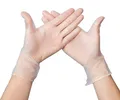 Vinylhandschuhe in Gr. L | 100 Stück Transparent | Vinyl Einweghandschuh Einzelhandschuhe in praktischer Spenderbox | Ideal für Hygienebereiche - wie Lebensmittelbranche, Kosmetik UVM. | latexfrei