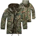 BWuM Parka BWuM Bundeswehr Parka mit Futter + Flaggen Gefüttert bunt 46 (S)
