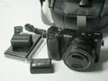 Sony Alpha 6000 mit Objektiv SELP 1650 schwarz a6000 OHNE OVP 6460 Klicks