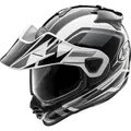Arai Tour-X5 Discovery, Endurohelm - Schwarz/Weiß/Grau - S
