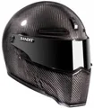 Bandit Motorradhelm Alien II Carbon Helm, herausnehmbares Visier