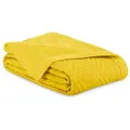 AmeliaHome Tagesdecke Tagesdecke Bettüberwurf Allzweckdecke Wohndecke Steppdecke Abstrakt, mit Füllung gelb 260 cm x 280 cm