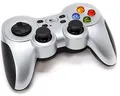 Logitech F710 kabelloses Gamepad, Spiele-Controller mit Konsolenartigem Layout, 4 Tasten D-Pad, Komfortable Griffflächen, PC - Grau/Schwarz
