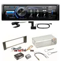 JVC KD-X561DBT Digitalradio Bluetooth USB MP3 FLAC Einbauset für Audi A4 B6 B7