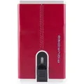 Piquadro Blue Square Kreditkartenetui RFID Leder 6 cm red Rot Herren 
