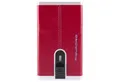 Piquadro Kartenetui Blue Square Slide - Kreditkartenetui 5cc 10 cm (red)