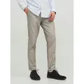 Jack & Jones Chinohose MARCO – Chinohose mit Stretchanteil und Komfort modisch, slim fit, Web beige 30