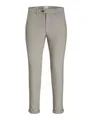 JACK & JONES Herren Jpstmarco Jjconnor Akm Noos Chinohose, Beige/Detail:solid, 30W / 34L EU