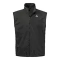 Schöffel Herren Vest Style Cannobio MNS, ultraleichte, Winddichte Fahrradweste, Outdoor Weste mit radspezifischer Passform, wasserabweisend und atmungsaktiv, Black, 52