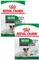 2 x 800 g Royal Canin Mini Ageing 12+ (€15,13/kg) Futter f. kleine Senior-Hunde