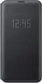 Samsung Original Galaxy S10e LED-Schutz Brieftasche Hülle - Schwarz - Neu