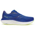 Saucony Ride 18 Neutralschuh Herren-blau,zitronengelb, Größe 44 (auch verfügbar in 42, 42.5, 43, 44.5, 45, 46, 46.5, 47, 48)