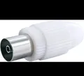 Schwaiger Antenna IEC Stecker KST 11 Standard IEC plug Koaxialkabel Steckdose