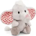 Kuscheltier Love Elefant hellgrau NICI GREEN - Rosa