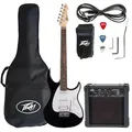 Peavey Raptor Plus JR E-Gitarre Stage Pack Black