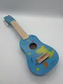 Eichhorn – Gitarre für Kinder – Blaue Kindergitarre, stimmbare Nylonsaiten, Holz