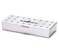 Grillfürst Universal Räucherbox - Smoker-Box aus Edelstahl für Gasgrill und Holzkohlegrill, Räucherchips-Box für EIN tolles Raucharoma, 22,5 x 9 cm