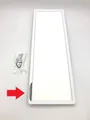 BRILONER LED Deckenlampe, 58x20x3cm, neutralweiß, flach, indirektes Licht