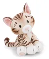 NICI Kuscheltier Katze Bengal 20cm - braun - Weiches Plüschtier – niedliches Sto