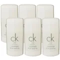 Calvin Klein CK One 6 x 75 ml Deostick Deodorant Stick Deo Stick Deodorant Set