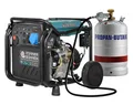 Notstromaggregat KS8100iEG Inverter LPG Stromerzeuger Generator 8KW GAS+Benzin
