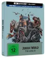 Jurassic World - Limited Ultimate Steelbook Trilogy [4K Ultra HD] + [Blu-ray]