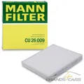 MANN-FILTER INNENRAUMFILTER FÜR AUDI A3 8V BJ 12- Q2 BJ 16- Q3 BJ 18- TT FV 14-