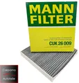 Mann CUK26009 Innenraumfilter Aktivkohle Cupra VW Golf 7 8 Passat B8 A3 Q2 Q3
