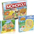 Animal Crossing Spiel 3er Set: Monopoly + Match + Puzzle (1000 Teile)