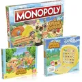 Animal Crossing Spiel 3er Set: Monopoly + Match + Puzzle (1000 Teile)