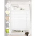 Sonello Plissee ohne Bohren Rollo Klemmfix für Fenster & Tür Lichtschutz, blickdicht, ohne Bohren, verspannt, Klemmfix, 105cm x 120cm Weiß Faltrollo, Easyfix, Sonnenschutzrollo, Jalousie weiß 105 cm x 120 cm