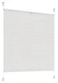 Plissee weiß 105 x 120cm Jalousie Easyfix Faltrollo Plisseerollo Plisse Plisee