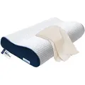 casimum Orthopädisches, Beige, Textil, Füllung: Viskoelastischer Kern, 30x60 cm, Oeko-Tex® Standard 100, Schlaftextilien, Kopfkissen & Nackenkissen, Nackenkissen